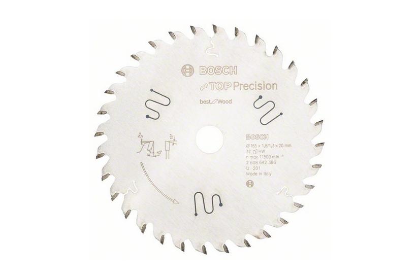 Bosch Best for Wood Top Precision - cirkels&aring;gblad - f&ouml;r tr&auml;