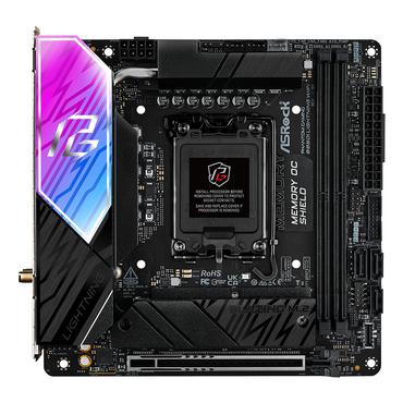 ASRock Phantom Gaming B860I Lightning WiFi - bundkort - mini ITX - LGA1851 sokkel - B860