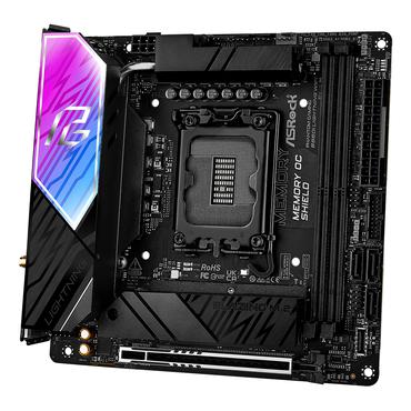 ASRock Phantom Gaming B860I Lightning WiFi - bundkort - mini ITX - LGA1851 sokkel - B860