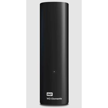Western Digital Elements WDBWLG0200HBK-EESN ekstern harddisk 20 TB USB Type-A 2.0/3.2 Gen 1 (3.1 Gen 1) Sort