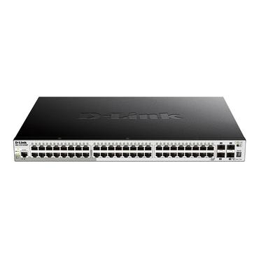 D-Link DGS 1510-52XMP - switch - 52 portar - smart - rackmonterbar