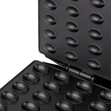 Mesko Home MS 3041 vaffeljern 24 vaffel/vafler 1600 W Sort