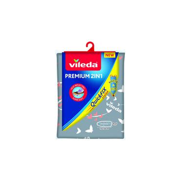 Vileda 163229 overtræk til strygebræt Betræk til strygebræt Bomuld, Skum Grå