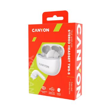 Canyon TWS-5 - ægte trådløse øretelefoner med mik.