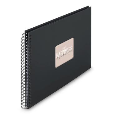 Hama 00009835 fotoalbum og arkbeskyttelse Sort 300 ark 10 x 15 Spiral indbinding