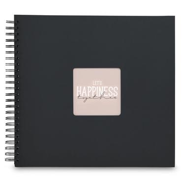 Hama 00009835 fotoalbum og arkbeskyttelse Sort 300 ark 10 x 15 Spiral indbinding