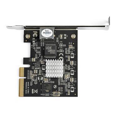 StarTech.com 5G PCIe Network Adapter Card, NBASE-T & 5GBASE-T 2.5BASE-T PCI Express Network Interface Adapter, 5GbE/2.5GbE/1GbE Multi Gigabit Ethernet Workstation NIC, 4 Speed LAN Card