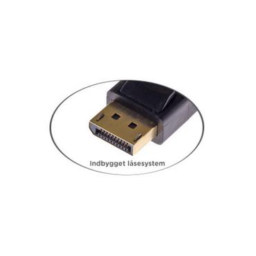 PRO Displayport 1,0m kabel