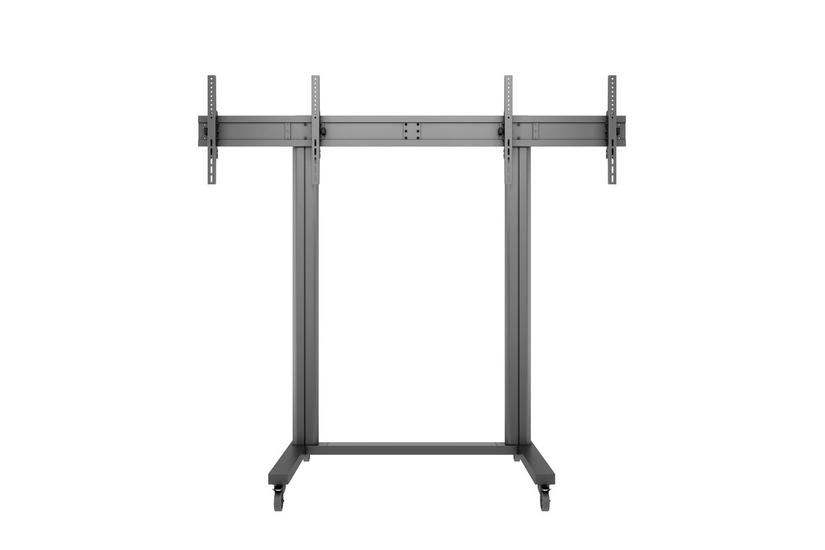Multibrackets M Public Display Stand 210 Dual Screen stativ - for 2 LCD / plasmapaneler - sort