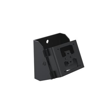 Vinklat väggfäste, svart