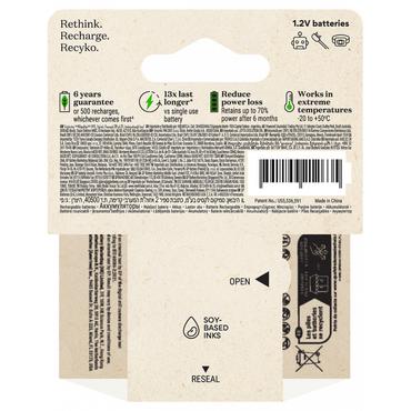 GP Batteries 201242 husholdningsbatteri Genopladeligt batteri AAA Nikkel-Metalhydrid (NiMH)