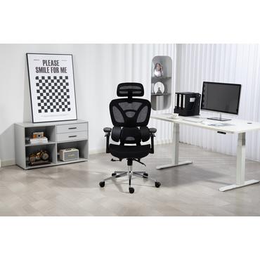 Activejet YK848 BK Computermøbel og kontorstol Trådsæde Ryglæn i net