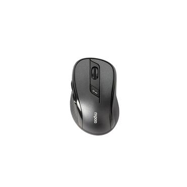 Rapoo M500 - mus - 2.4 GHz, Bluetooth 4.0, Bluetooth 3.0 - svart