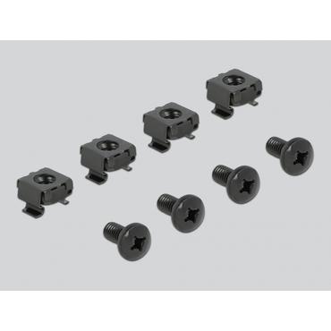 Delock Cable Management Brush Strip - kabeladministrationspanel med børste - 1U - 19"