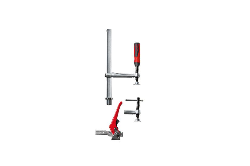 BESSEY TW28-30-14-2K klemme F-klemme 30 cm Sort, R&oslash;d, Rustfrit st&aring;l