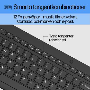 HP 330 kombination af trådløs mus og tastatur