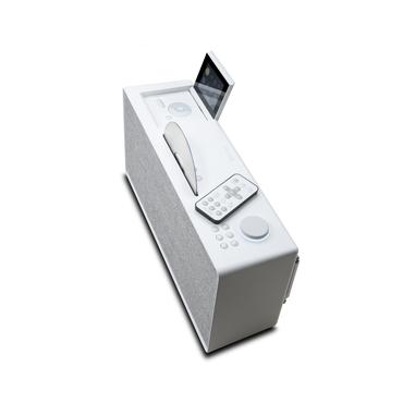 Pure 00-12130-00 B&aelig;rbare h&oslash;jttalere og festh&oslash;jttalere B&aelig;rbar mono h&oslash;jttaler Gr&aring;, Hvid 100 W