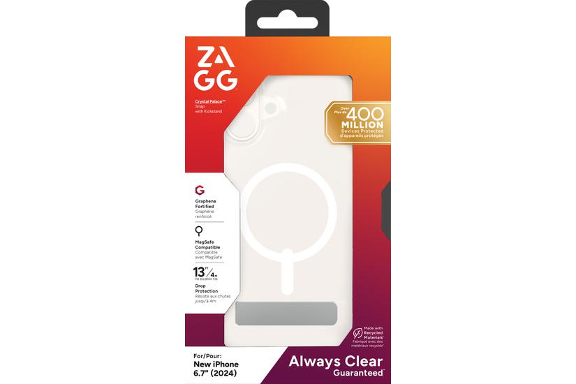 Zagg Crystal Palace Snap - baksidesskydd f&ouml;r mobiltelefon