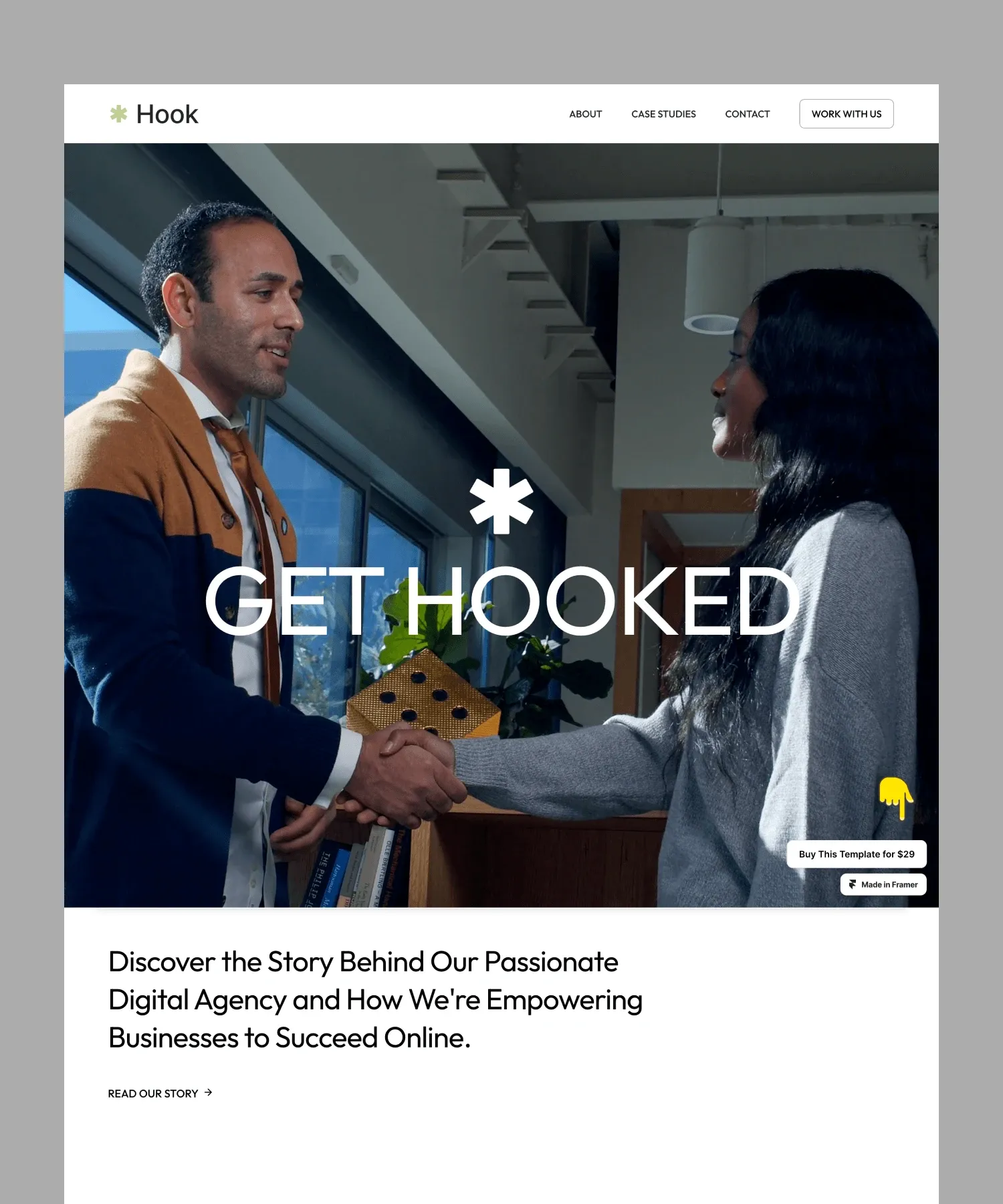 Hook — Digital Agency Template
