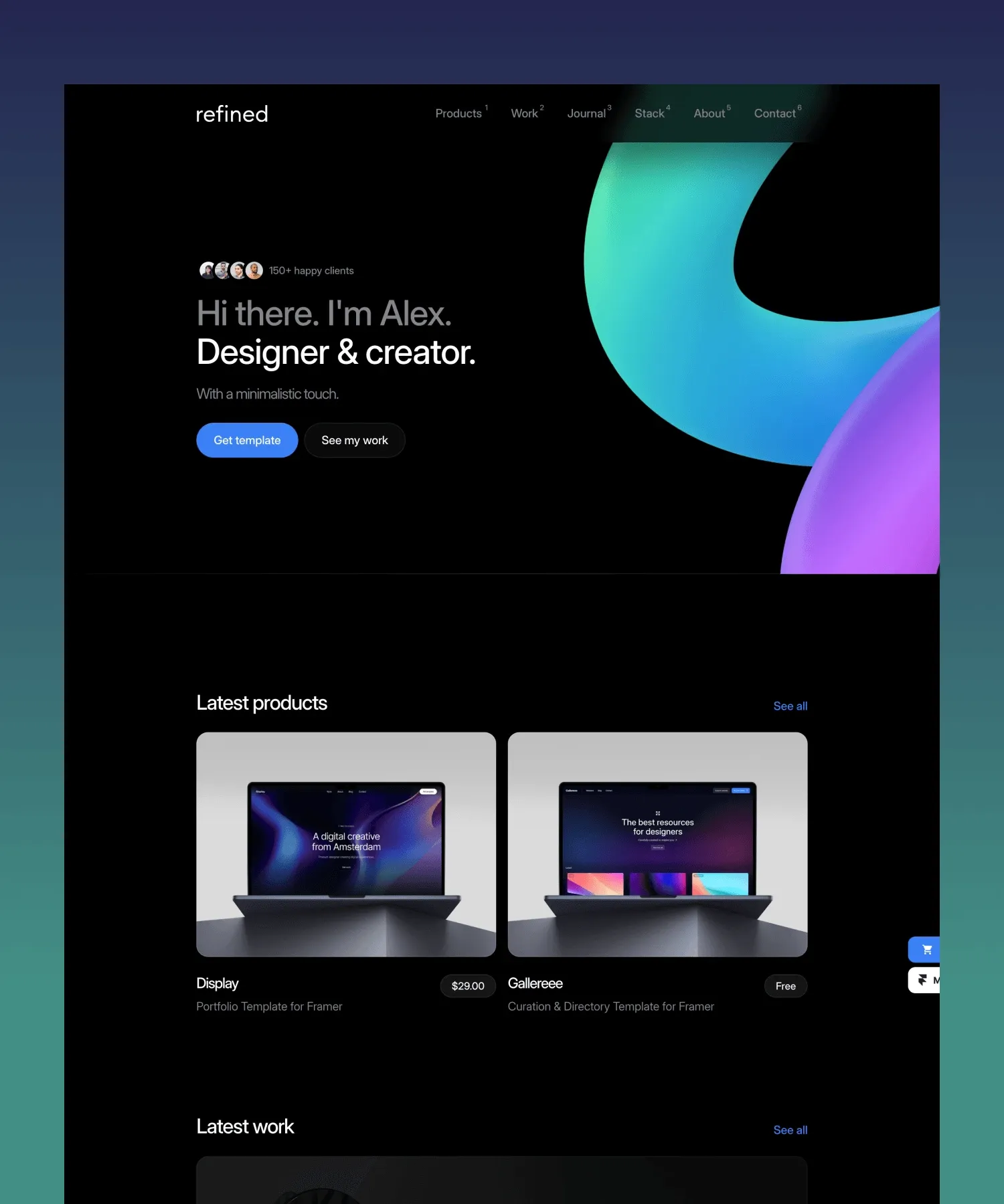Refined — Premium Personal Website
