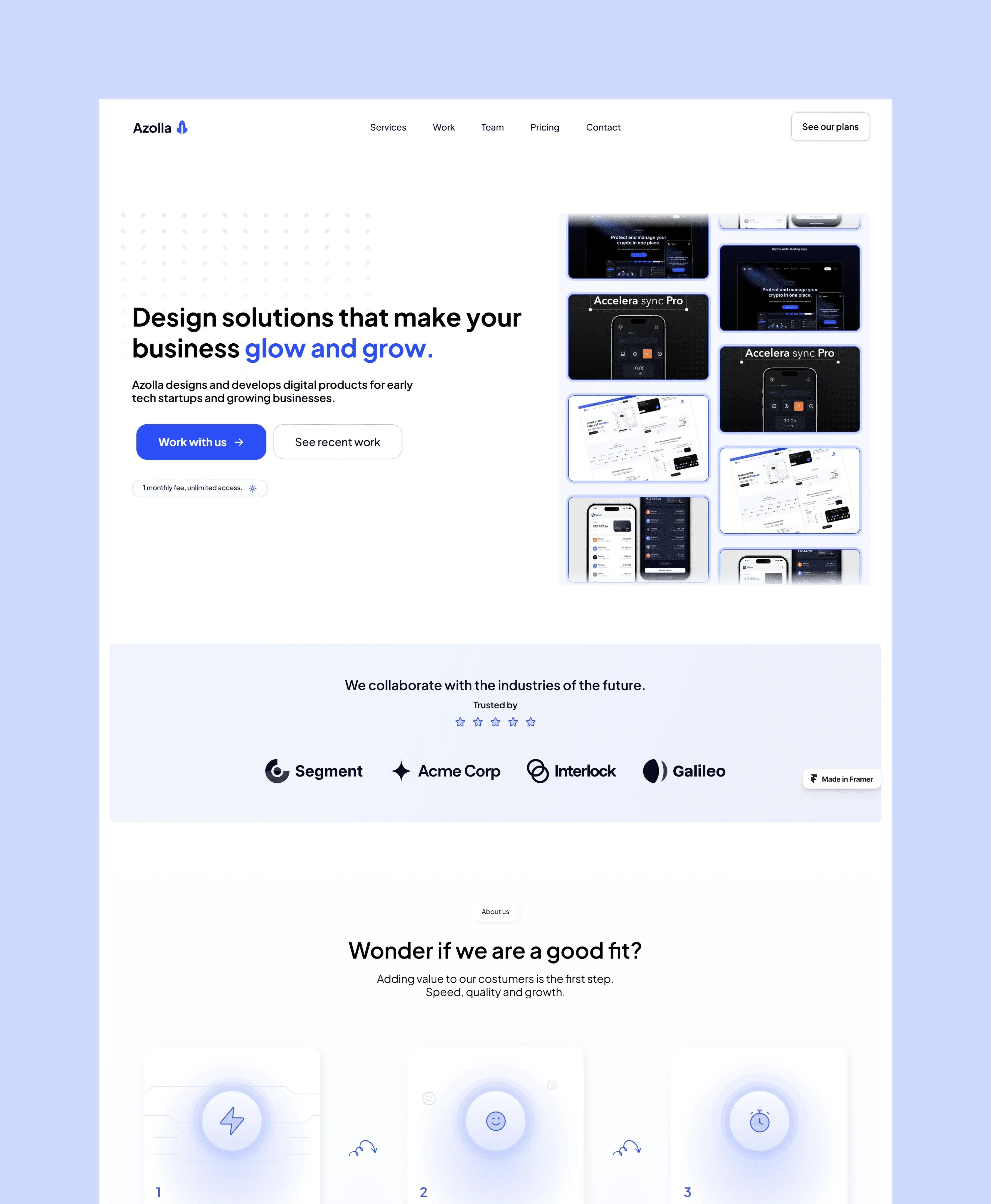 Azolla - Agency Website Template