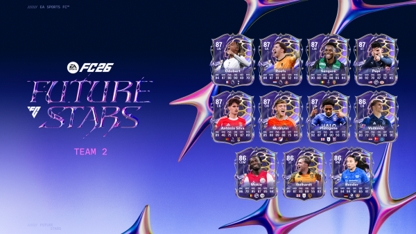 EA SPORTS FC 26 onthult Future Stars Team 2 met Mokio en Pepi