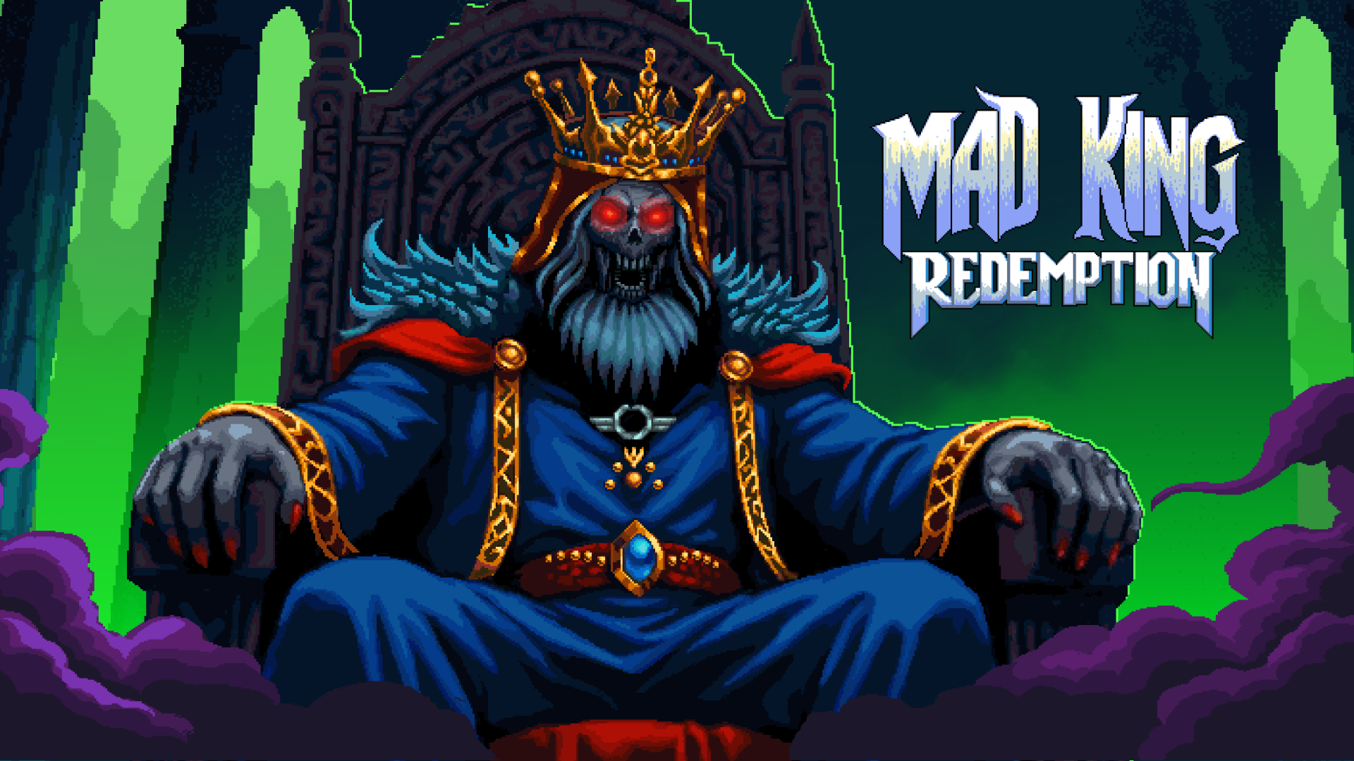 RETRO ROGUELITE BRAWLER MAD KING REDEMPTION COMES TODAY TODAY TO STEAM EARLY ACCESS