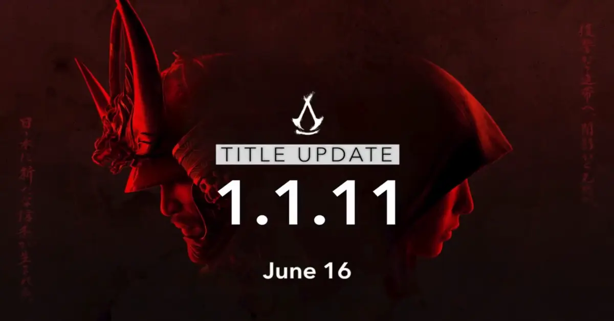 The final Assassin's Creed Shadows update is coming on June 16.