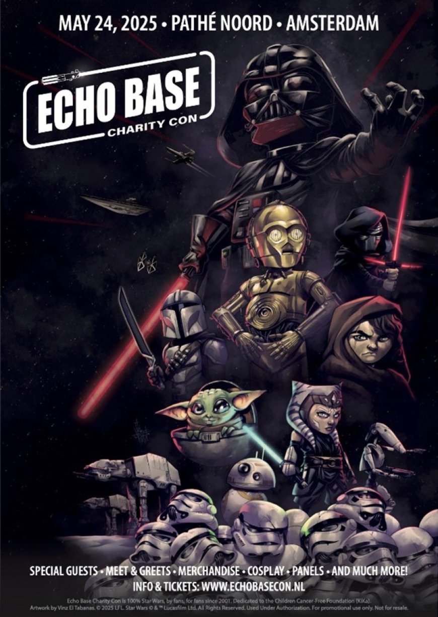 Nog maar 2 weken tot Echo Base Charity Con
