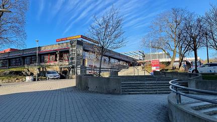 Frölunda kulturhus sett utifrån