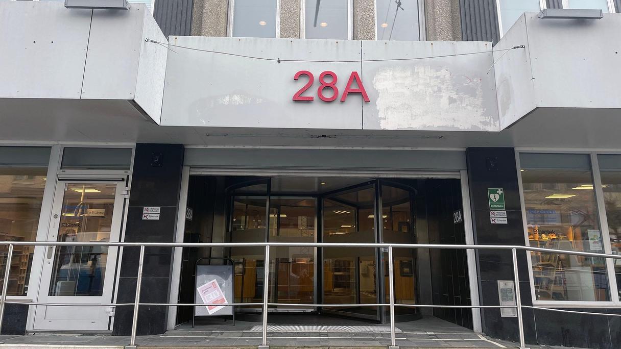 Gatuentré med ramp till 28 A