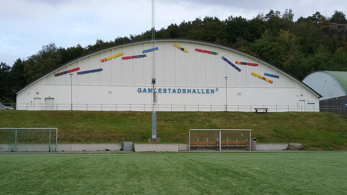 Gamlestadshallen sedd utifrån