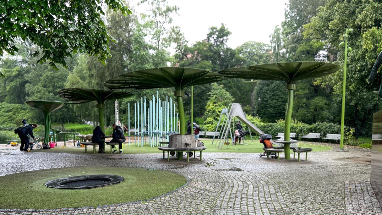 Renströmsparken/regnlekplatsen – Lekplats i Göteborg