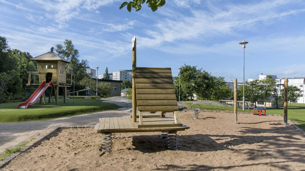 Slottsbergsparken – Lekplats in Göteborg