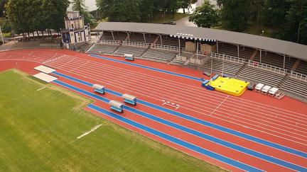 Slottsskogsvallen sedd uppifrån