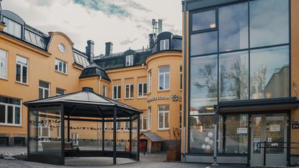 Entrén till Ekmanska skolan anpassad grundskola
