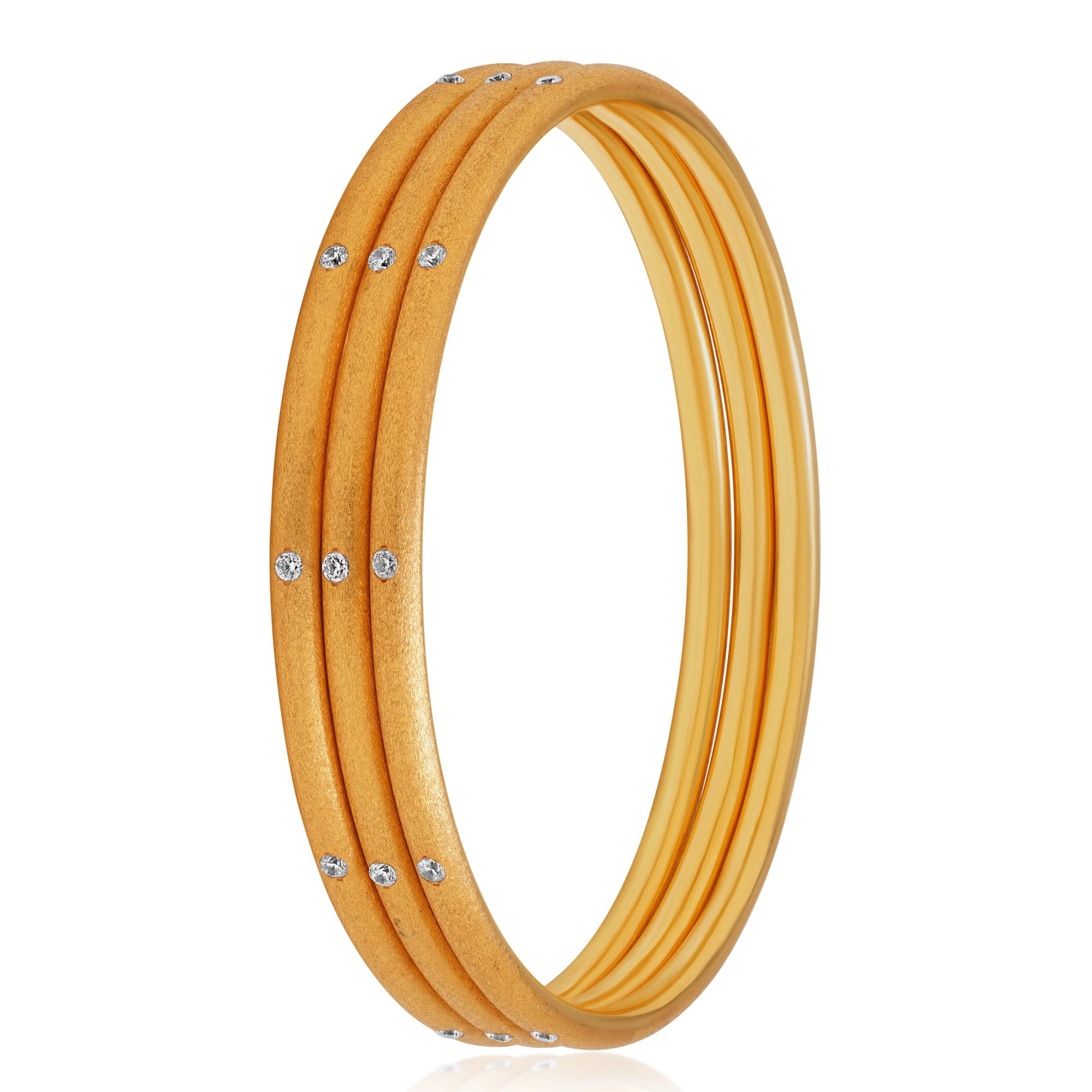 BG00605%201 Bangles in 21K Gold