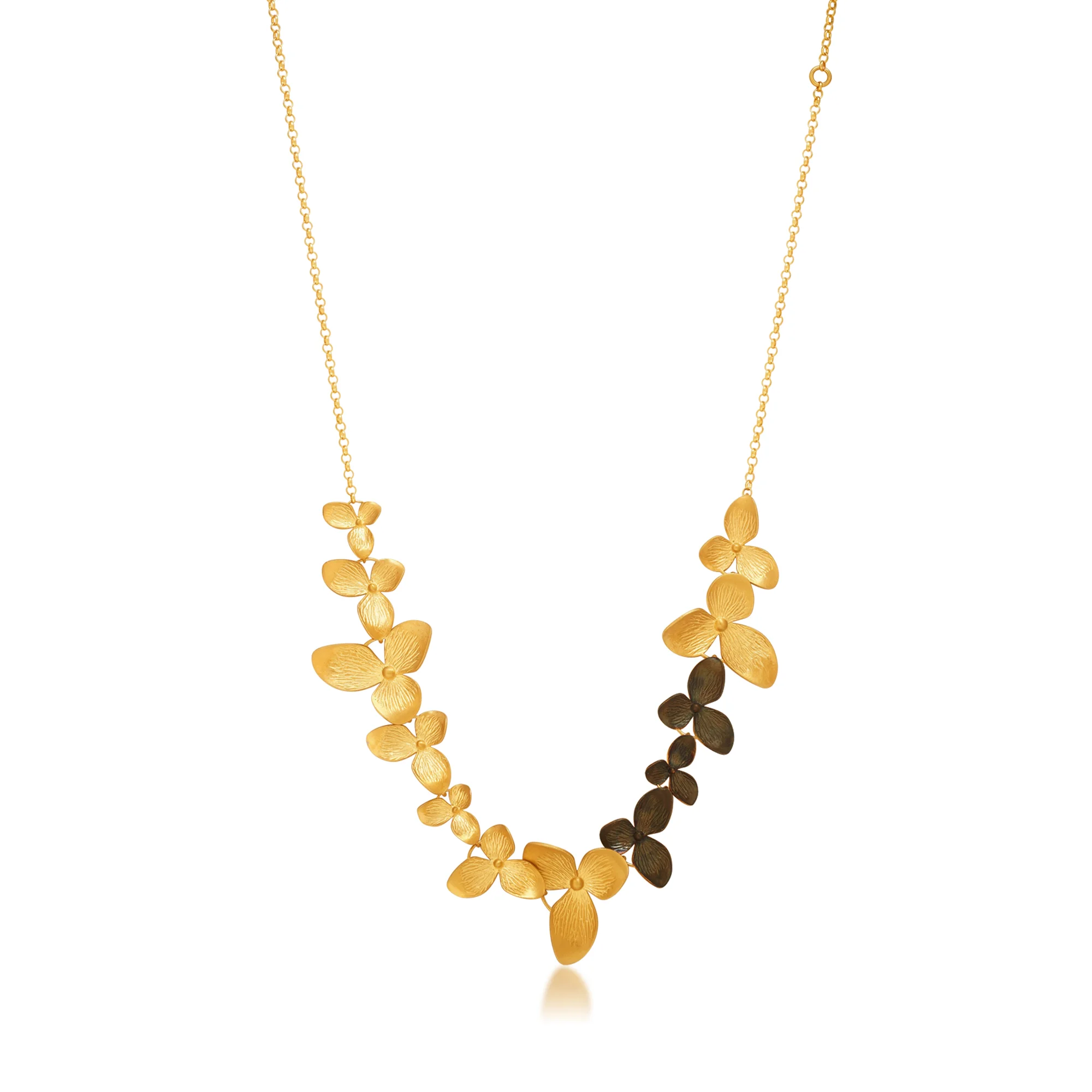 CN01774%201 Station Chain in 21K Gold
