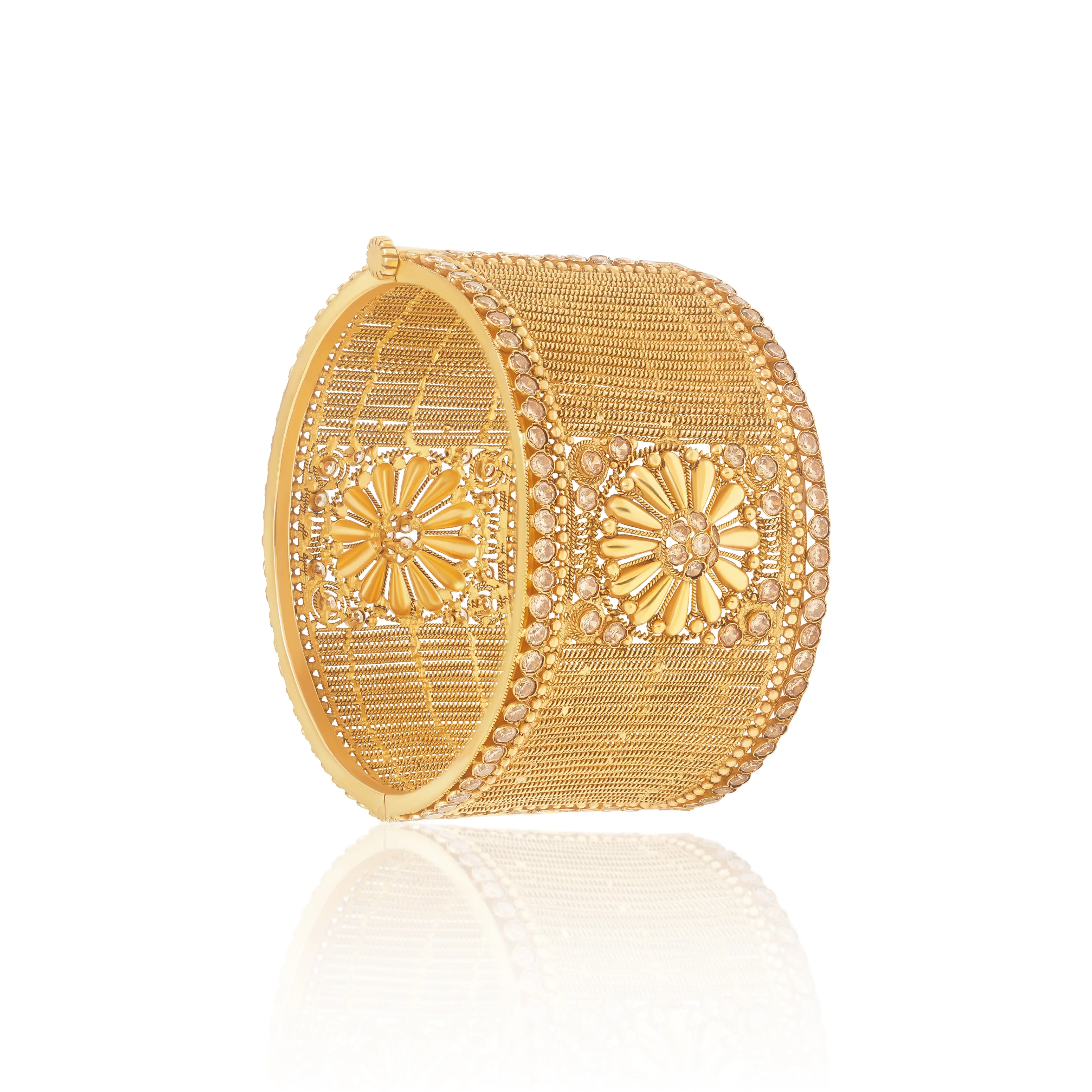 KA00025%201 Single Kara in 21K Gold