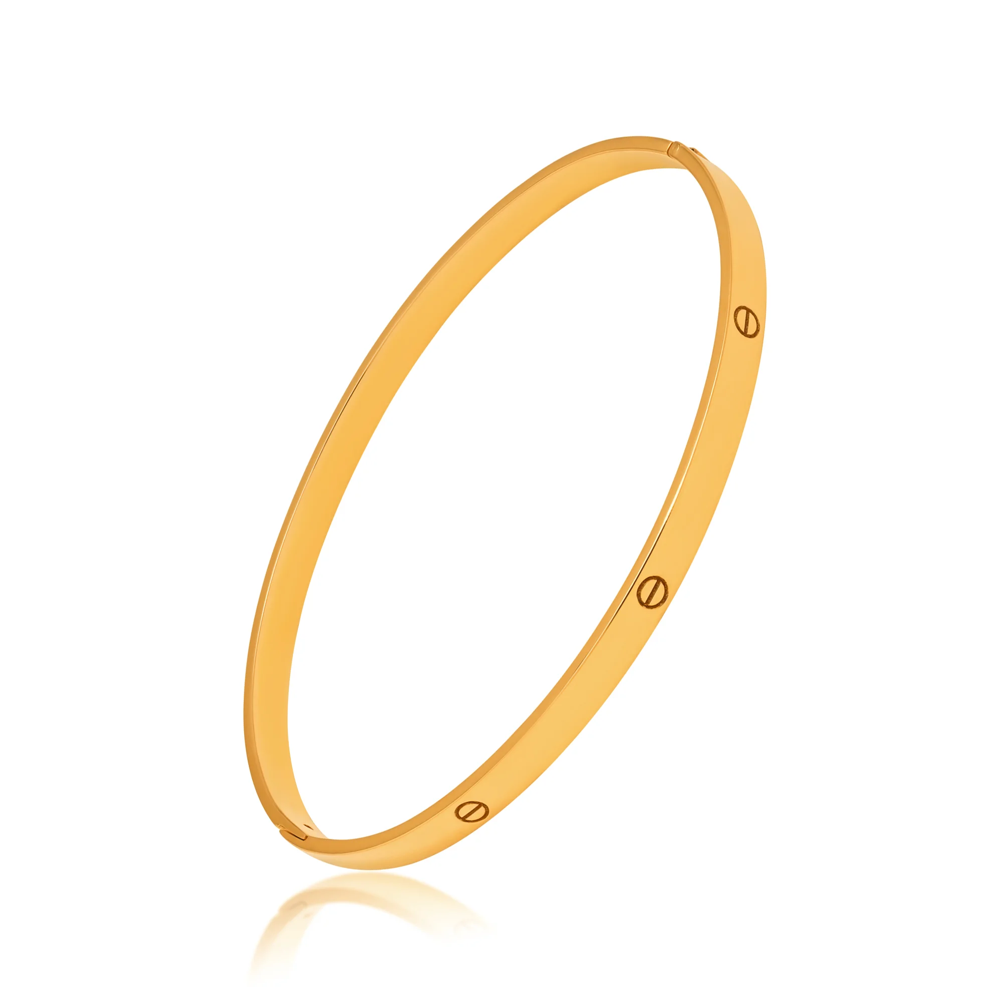 KA00117%201 Single Kara in 21K Gold