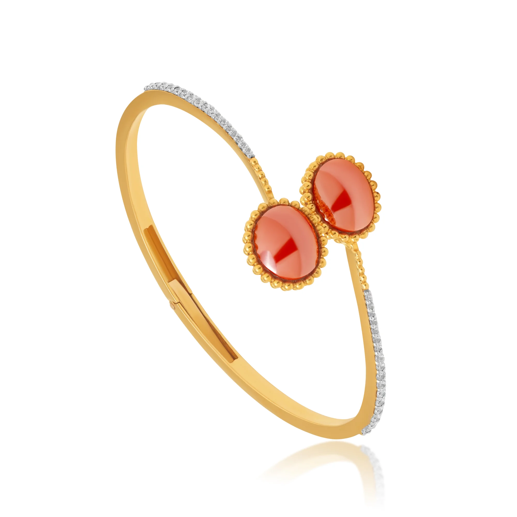 KA00156%201 Single Kara in 21K Gold