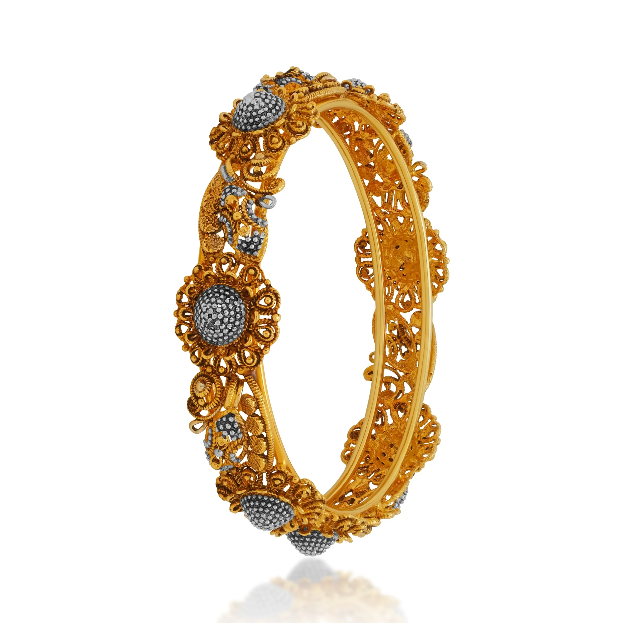 KA00171%201 Single Kara in 21K Gold
