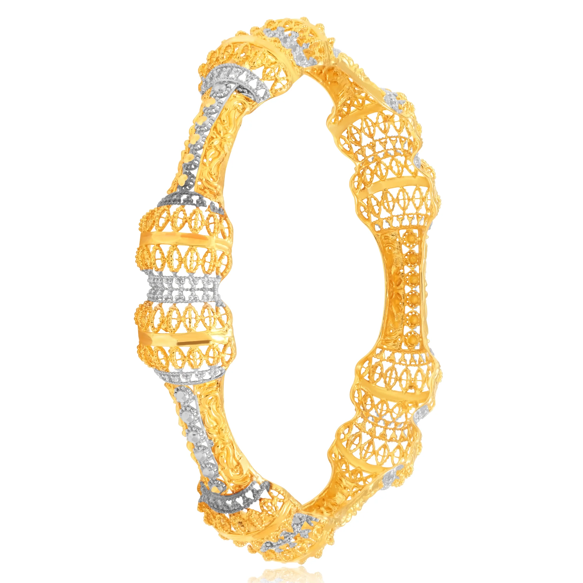 KA00282%201 Single Kara in 21K Gold