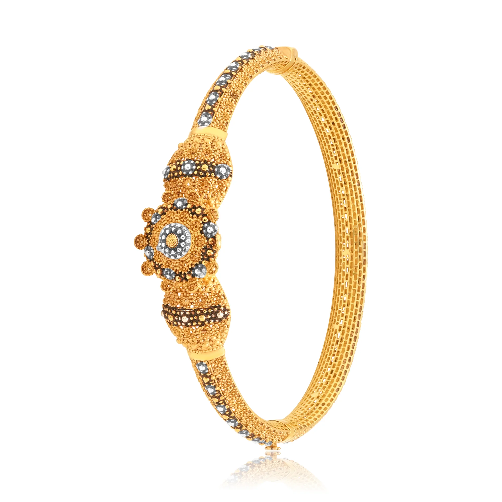 KA00322%201 Single Kara in 21K Gold