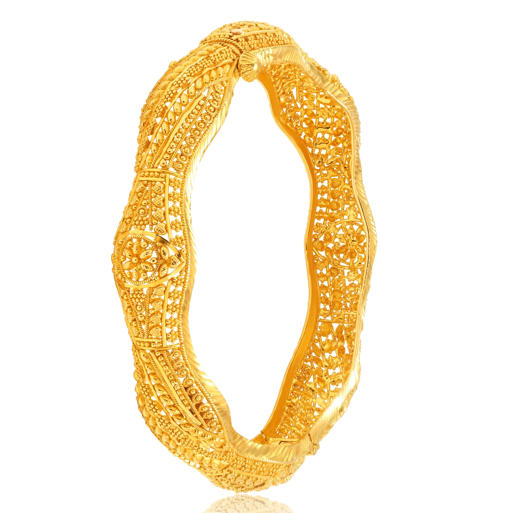 KA00350%201 Single Kara in 21K Gold