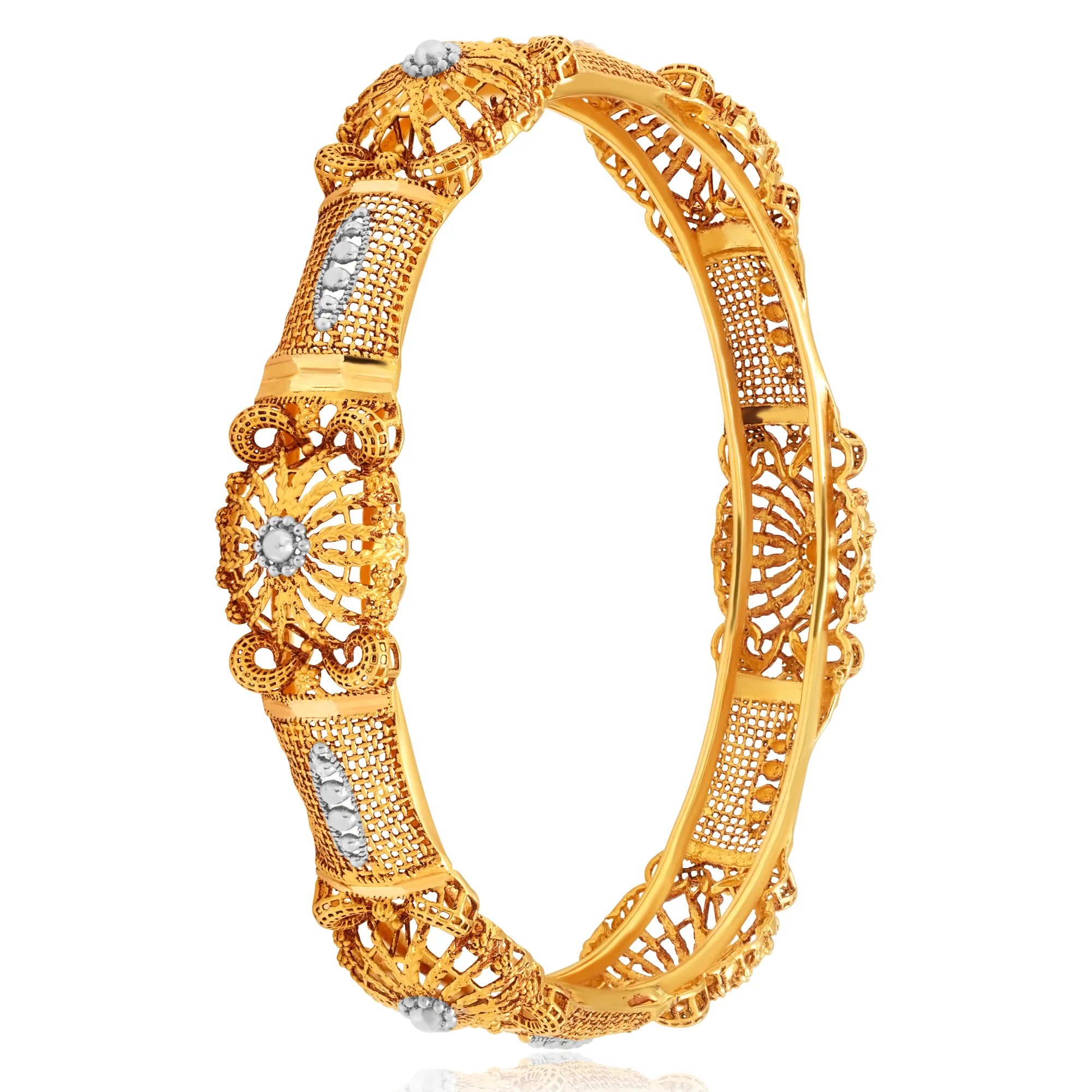 KA00404%201 Single Kara in 21K Gold