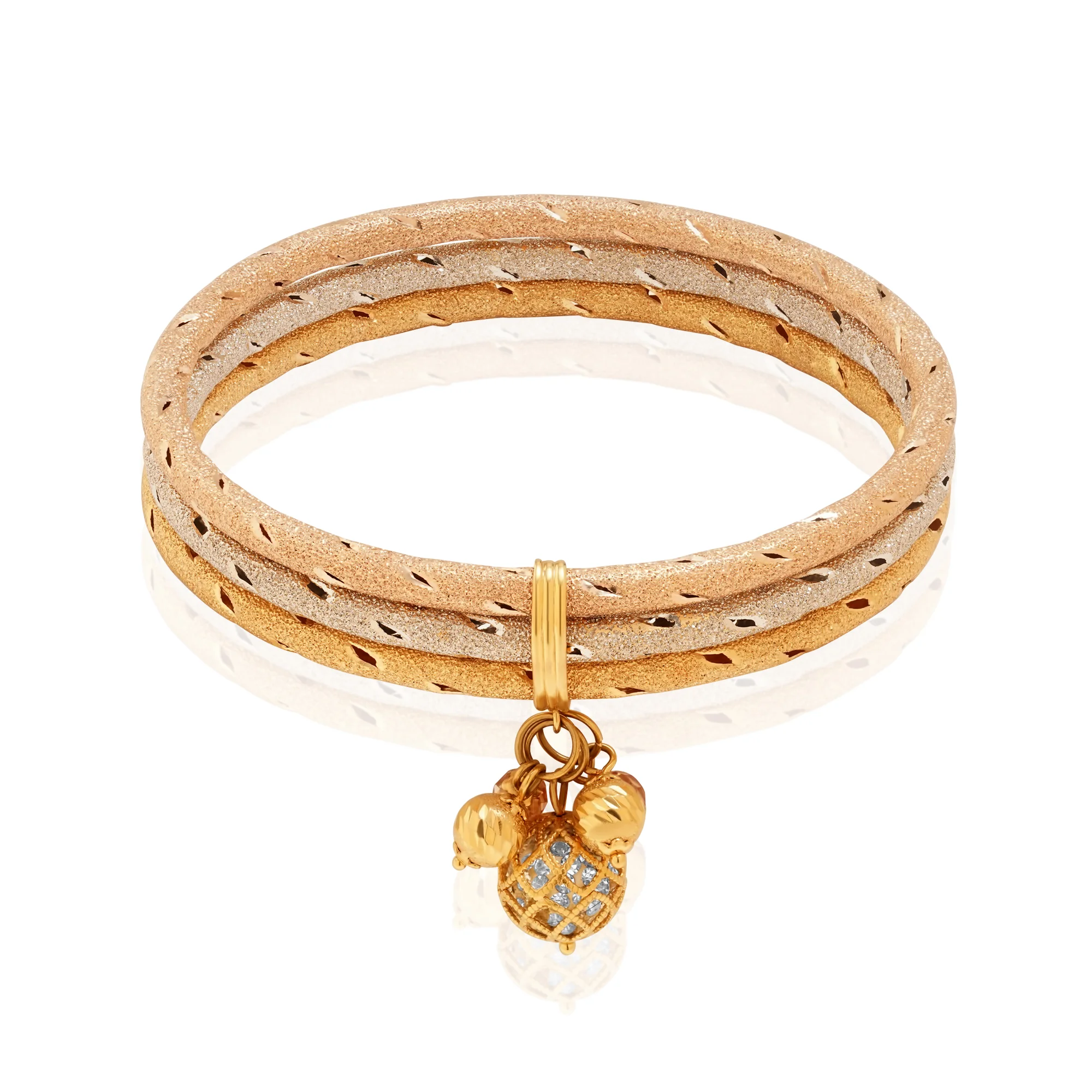 KA00481%201 Single Kara in 21K Gold