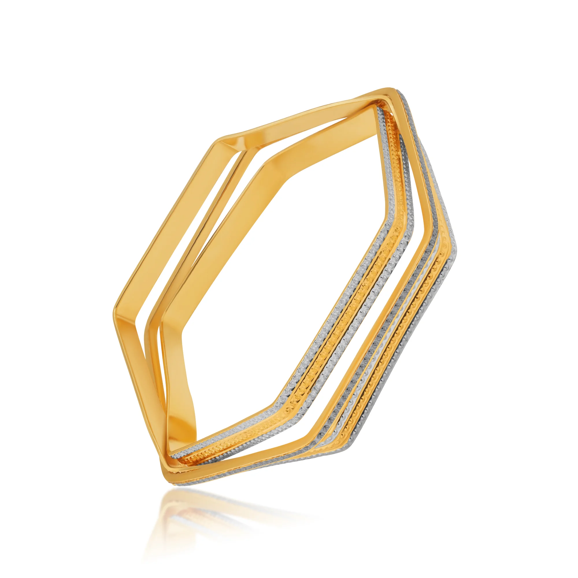 KA00788%201 Single Kara in 22K Gold