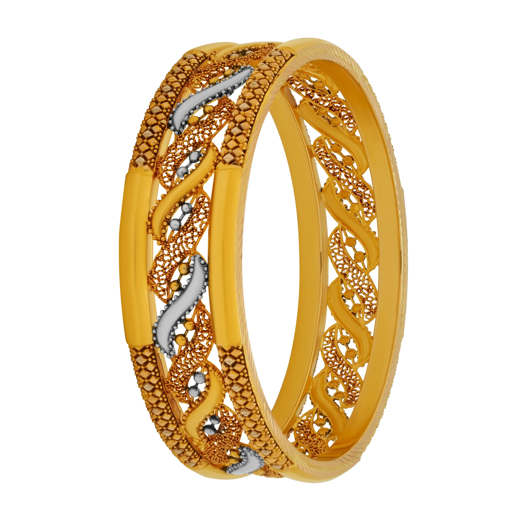 KA00862%201 Single Kara in 21K Gold