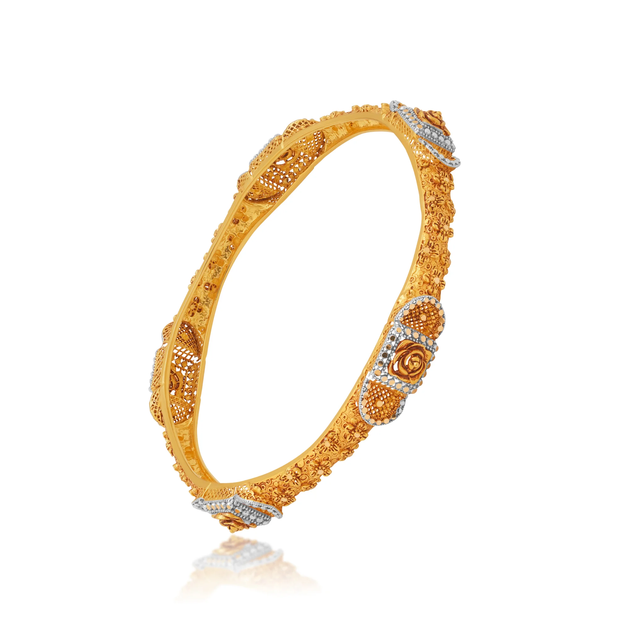 KA01016%201 Single Kara in 21K Gold